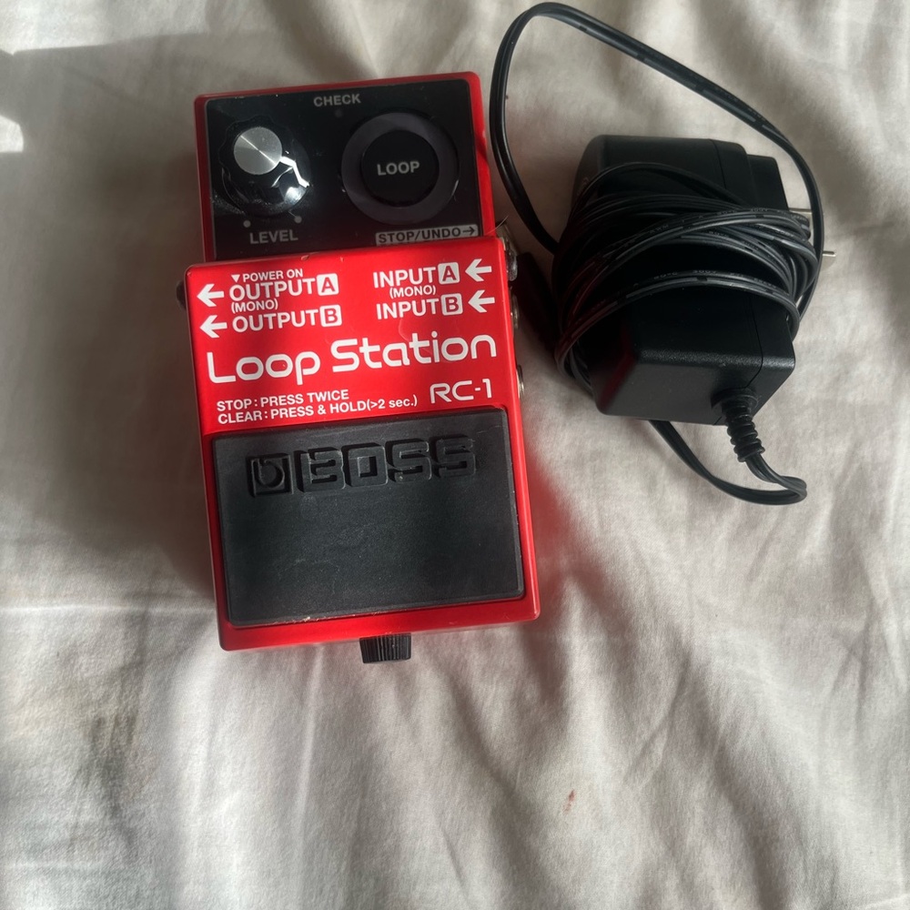 boss loop pedal RC-1